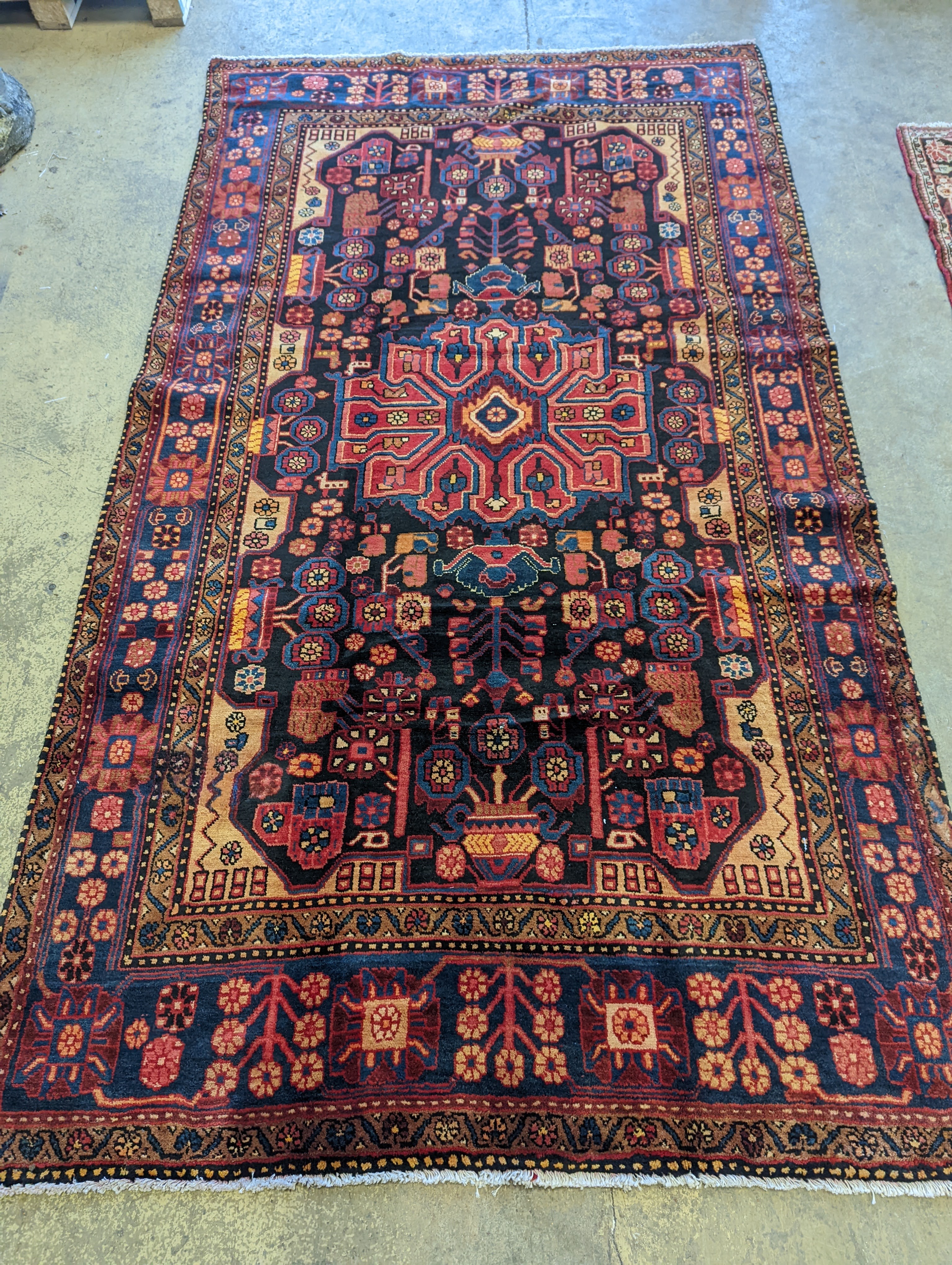 A Nahavand carpet, 290 x 164cm